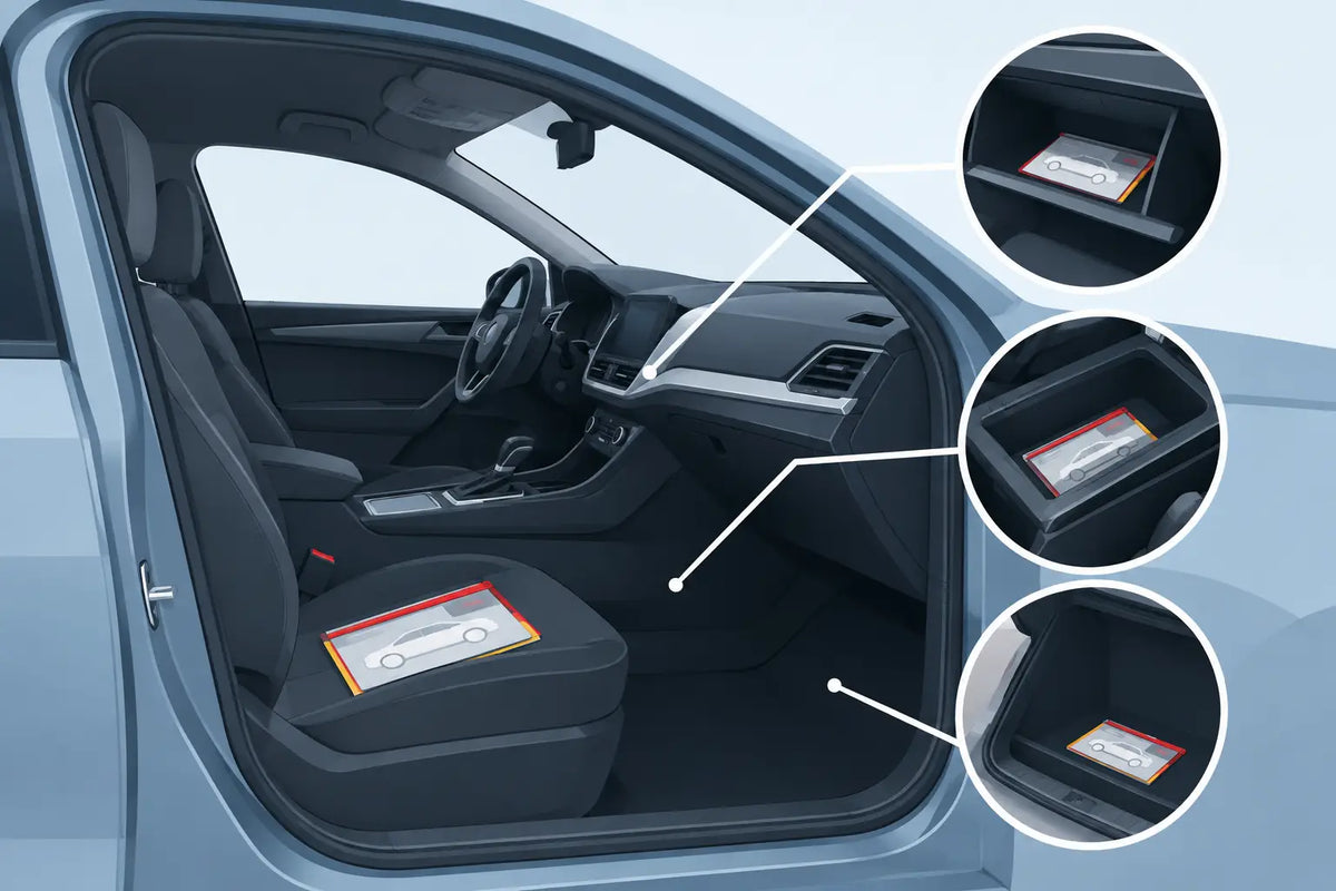 Wo liegen Rettungsdatenblätter im Auto bereit?
