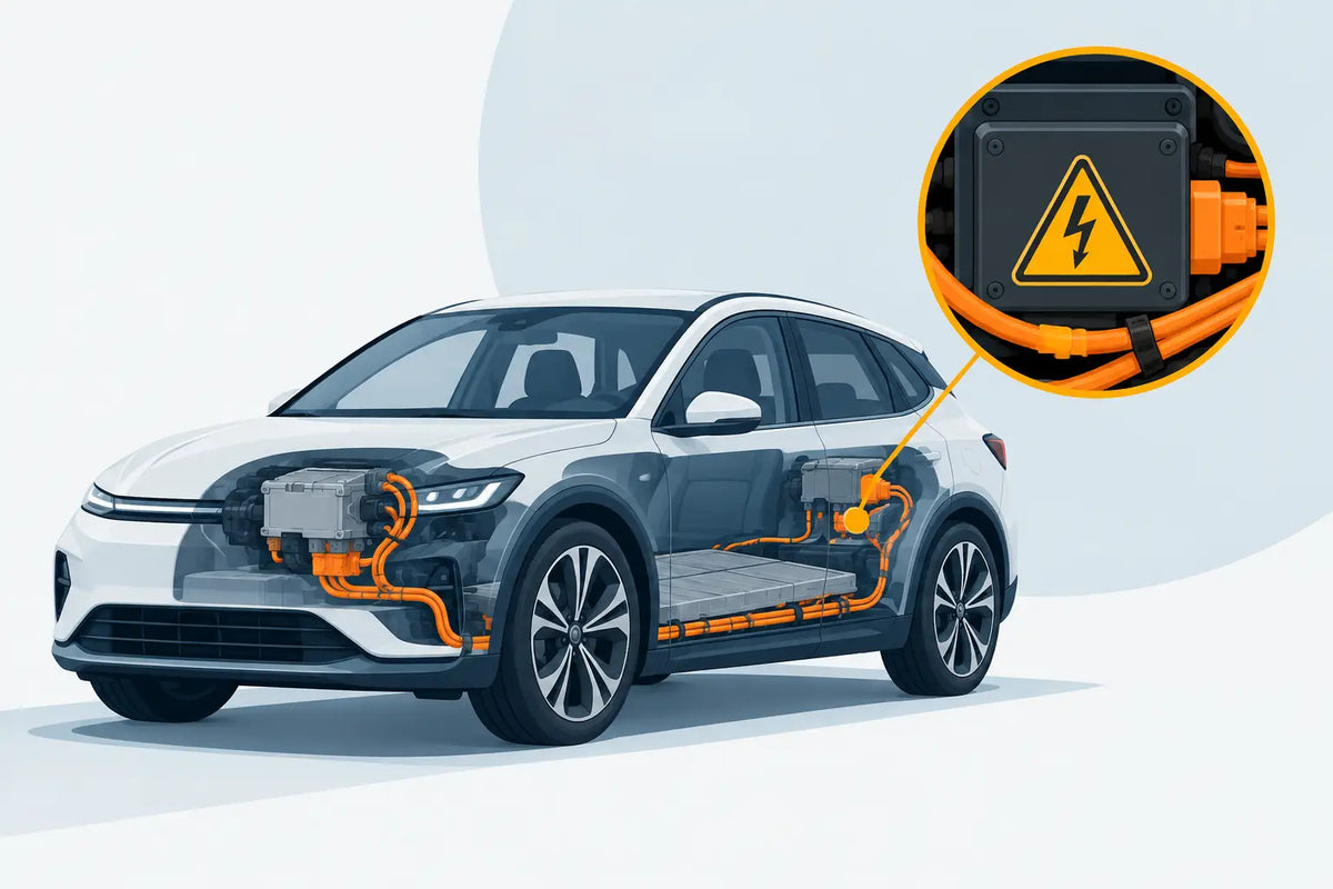 Was bedeutet Hochvoltkennzeichnung im Auto?