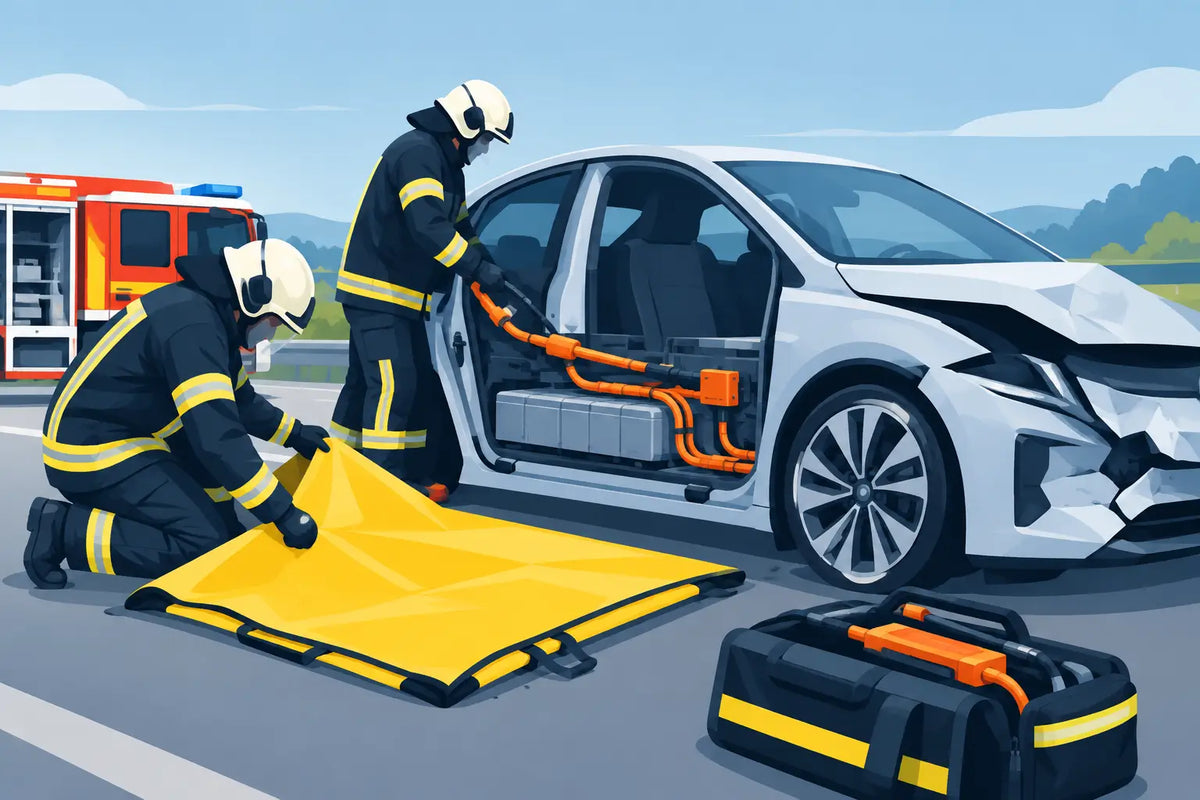 Wie Hochvolttechnik die Fahrzeugrettung verändert