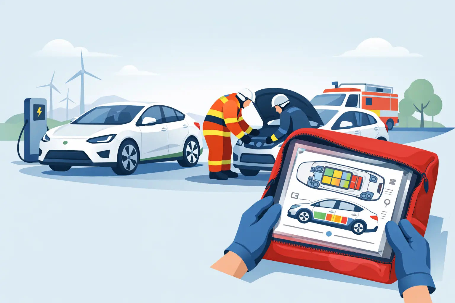 Braucht ein Elektroauto eine Rettungskarte?