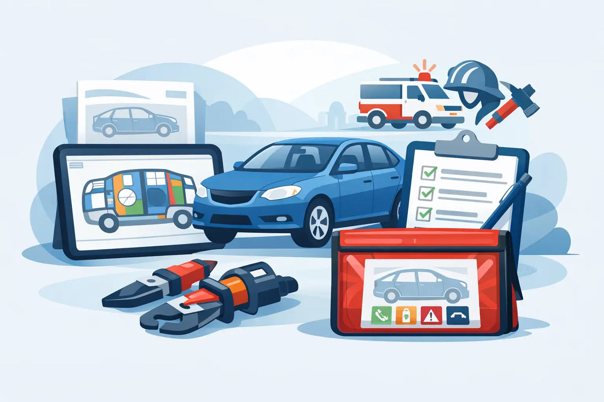 Rettungskarten Checkliste für Ihr Fahrzeug