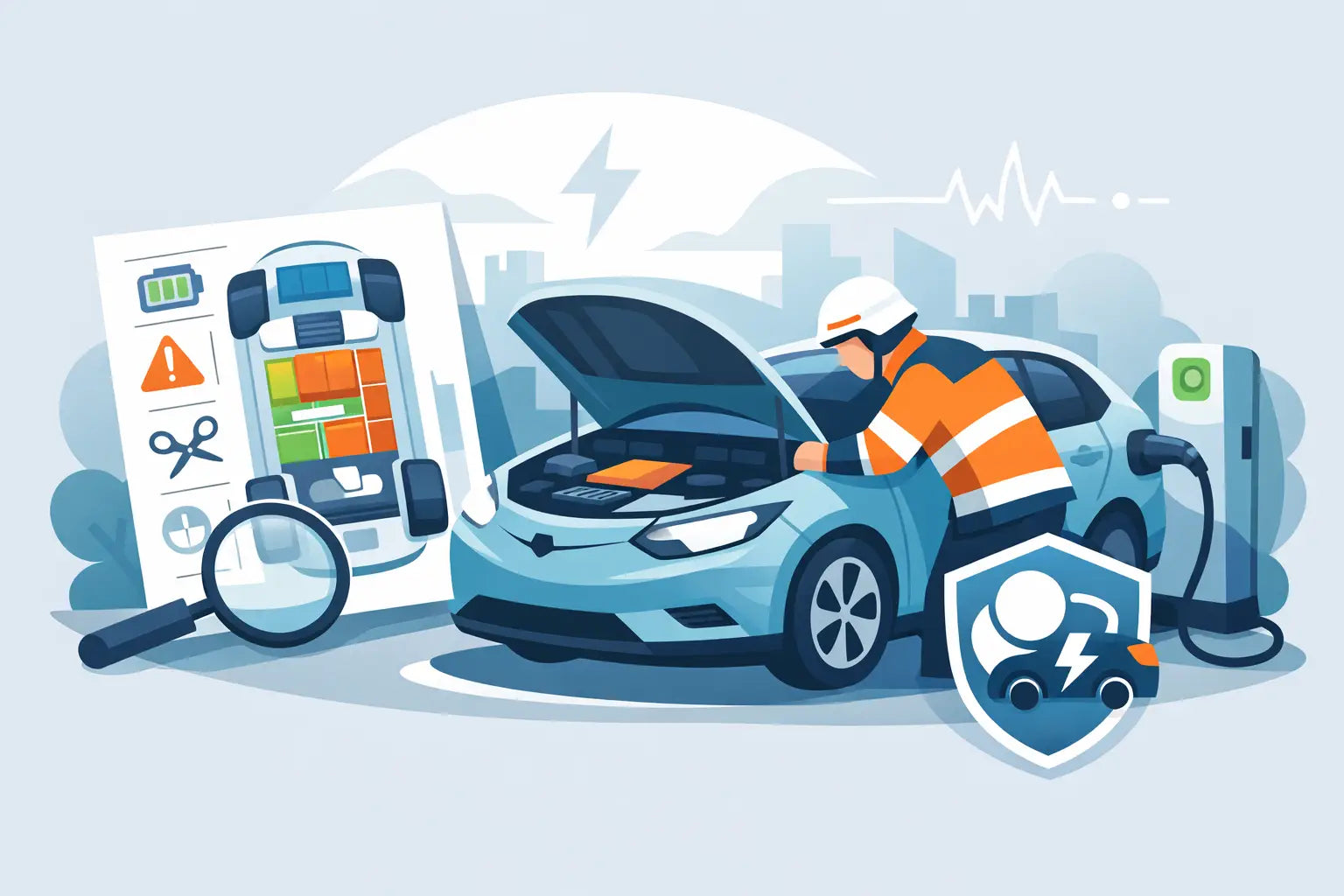 Rettungskarte für Elektroautos: Was sie bringt