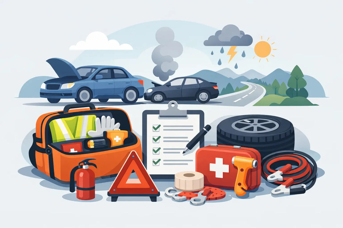 8 Tipps für die Unfallvorbereitung im Auto