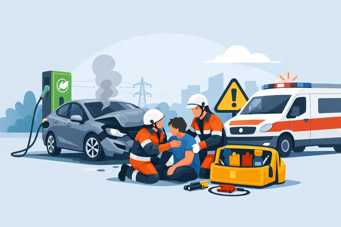 Leitfaden für Elektroauto-Unfallhilfe