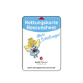KFZ-PKW-Auto-Car-Rettungskarten-Rescue-Card-Rettungsdatenblatt-Halterung-Tasche-Huelle-Rueckseite-S-Front-schutzengel - Rettungskarten Service