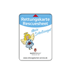 KFZ-PKW-Auto-Car-Rettungskarten-Rescue-Card-Rettungsdatenblatt-Halterung-Tasche-Huelle-Rueckseite-S-Front-schutzengel - Rettungskarten Service