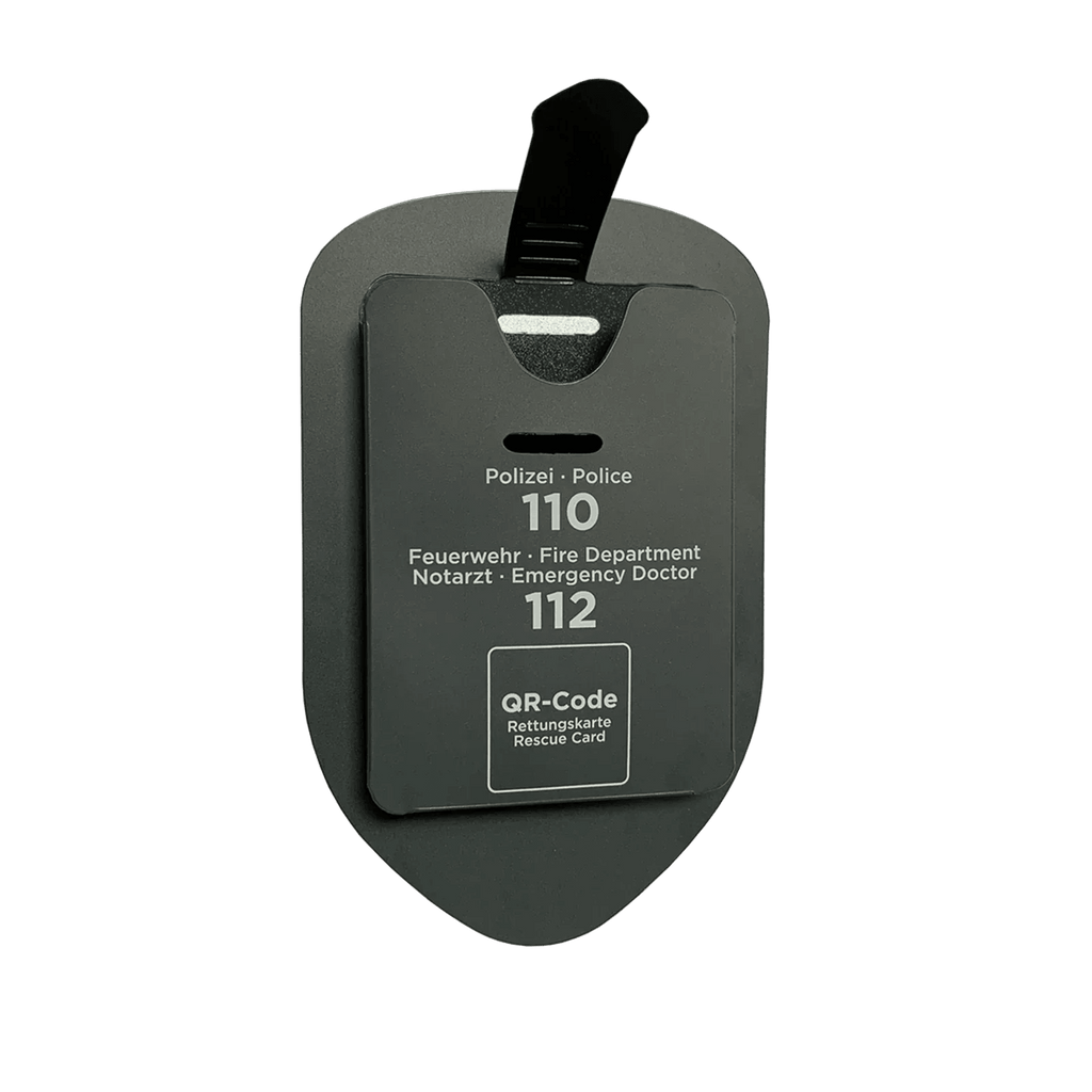 KFZ-PKW-Auto-Car-Rettungskarten-Rescue-Card-Rettungsdatenblatt-Halterung-Tasche-Huelle-Rueckseite-SafetyBag-F-02 - Rettungskarten Service