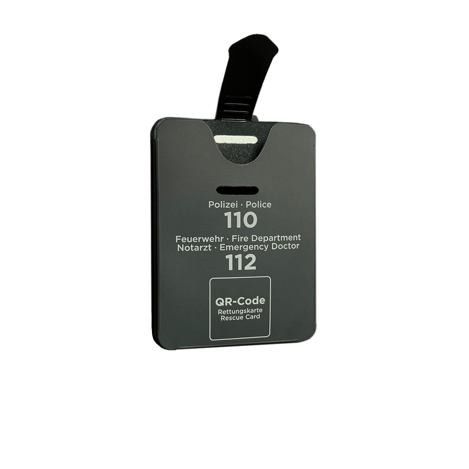 Rettungskarten-Halterung - SafetyBag® S - anthrazit