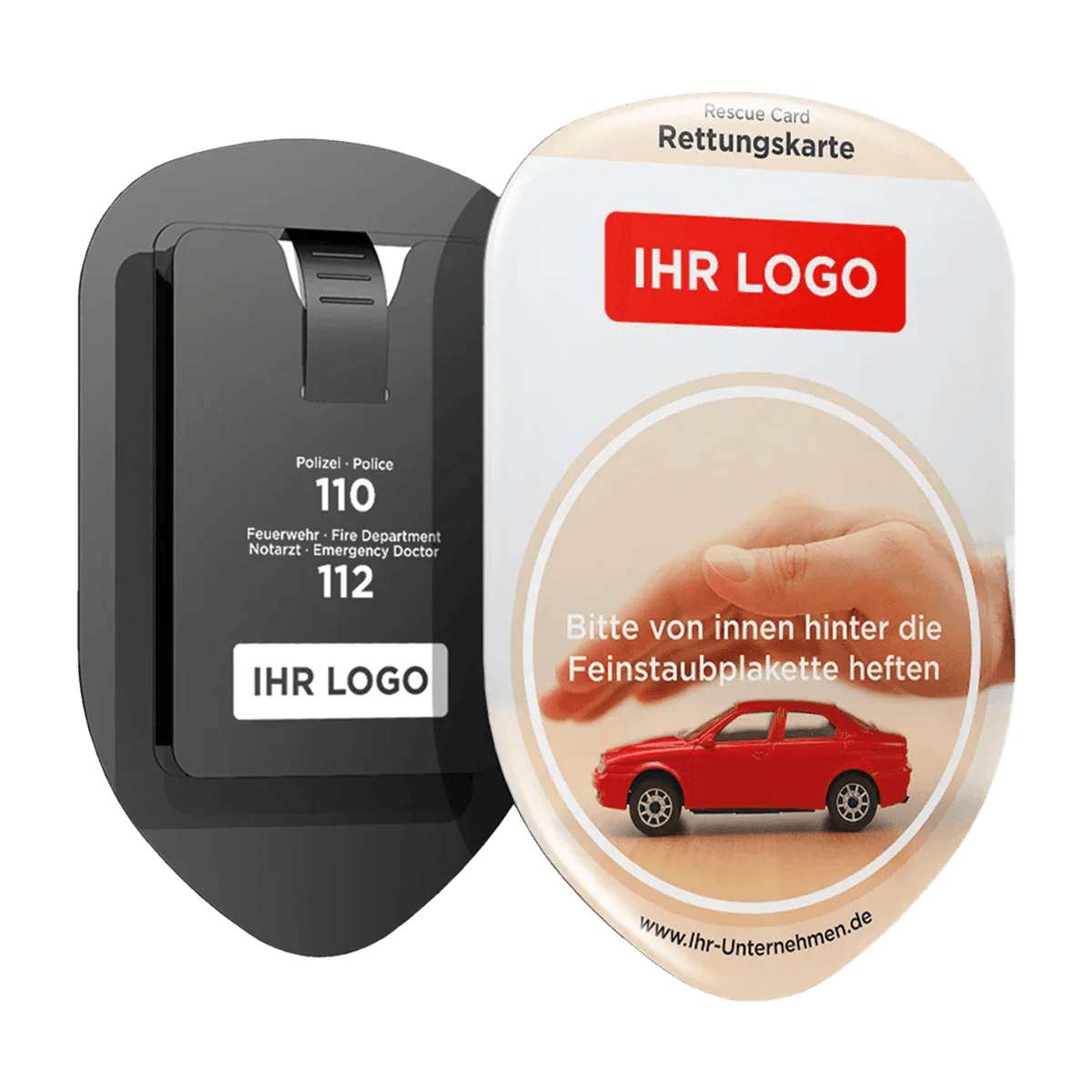 rettungskarten-halterung-tasche-werbung-eigenes-logo-safetybag-werbemittel-unternehmen - Rettungskarten Service